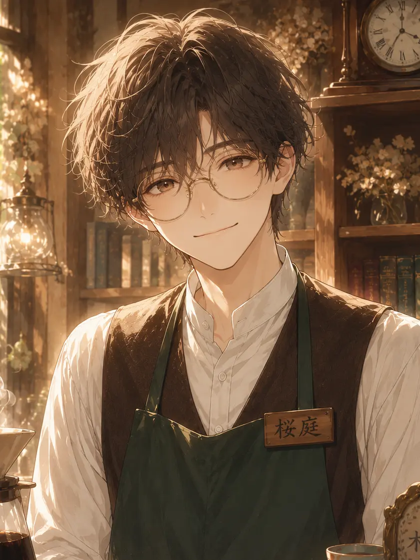 parsley_apple의 喫茶店のお兄さん