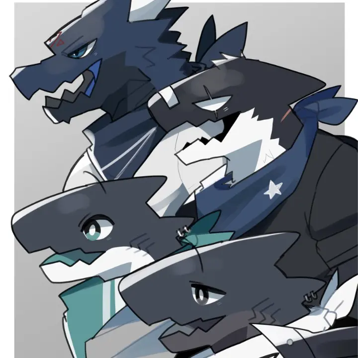 GrainyRing3333의 シャチ&ドラゴン&サメ✨️♥