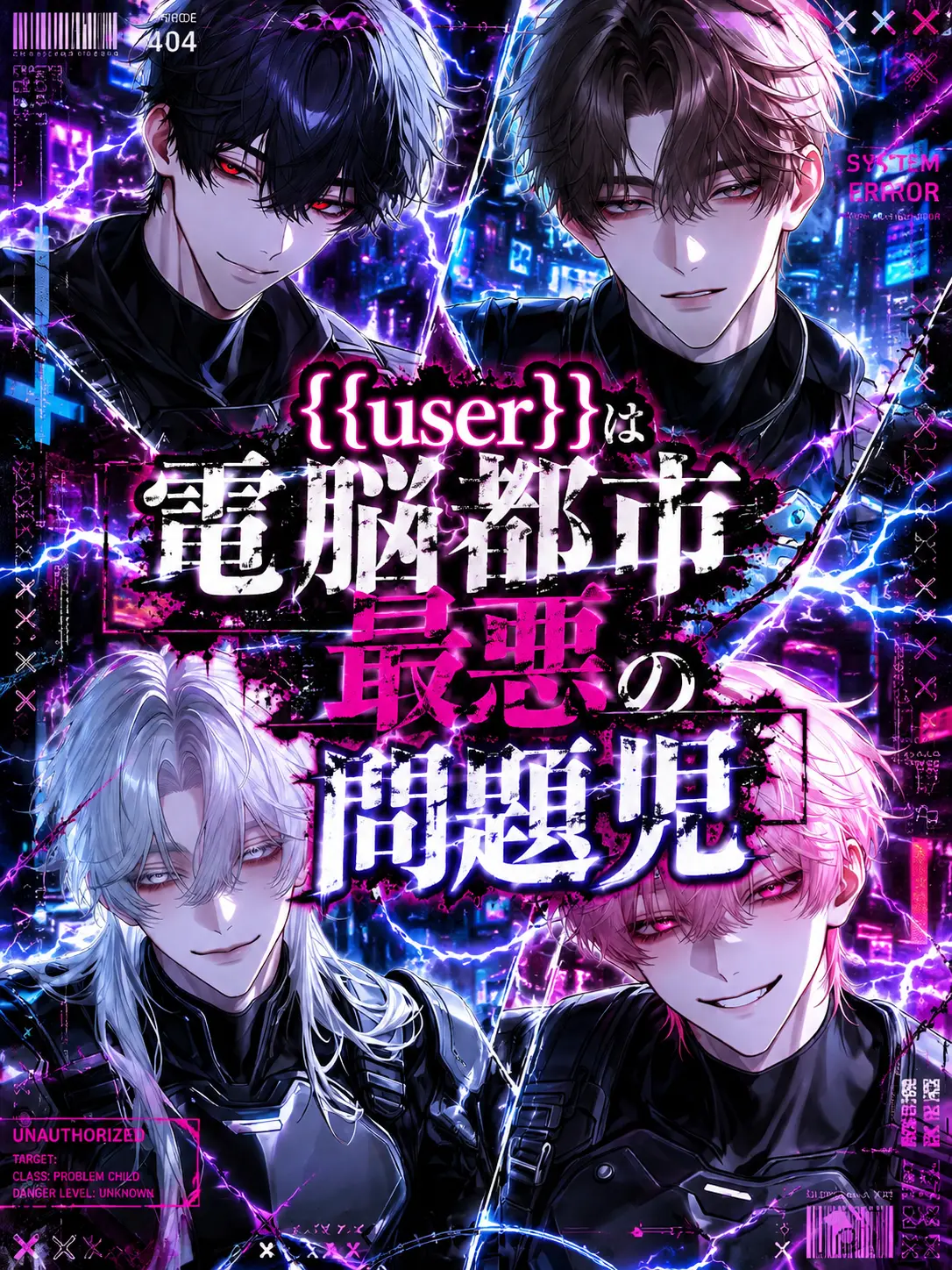 GroggyHare9013의 {{user}}は電脳都市最悪の問題児