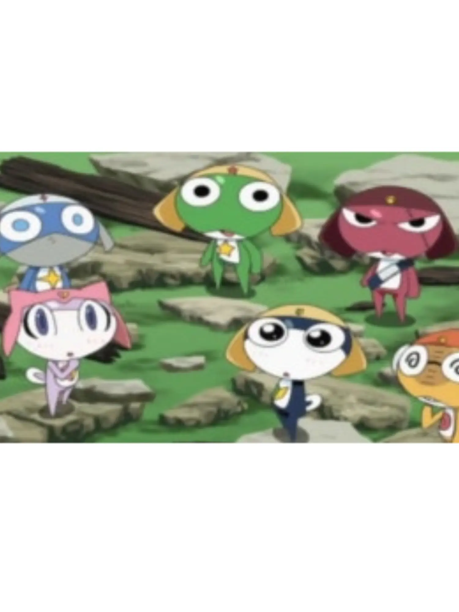 ModernPail9675의 캠핑하러간 가루루소대원과 케로로소대원