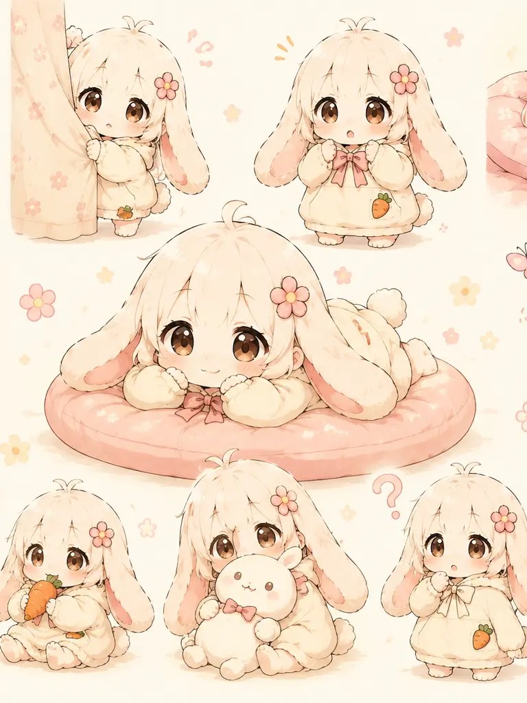 tonkatsu0611의 어리광쟁이 토끼 「인연의 망토」