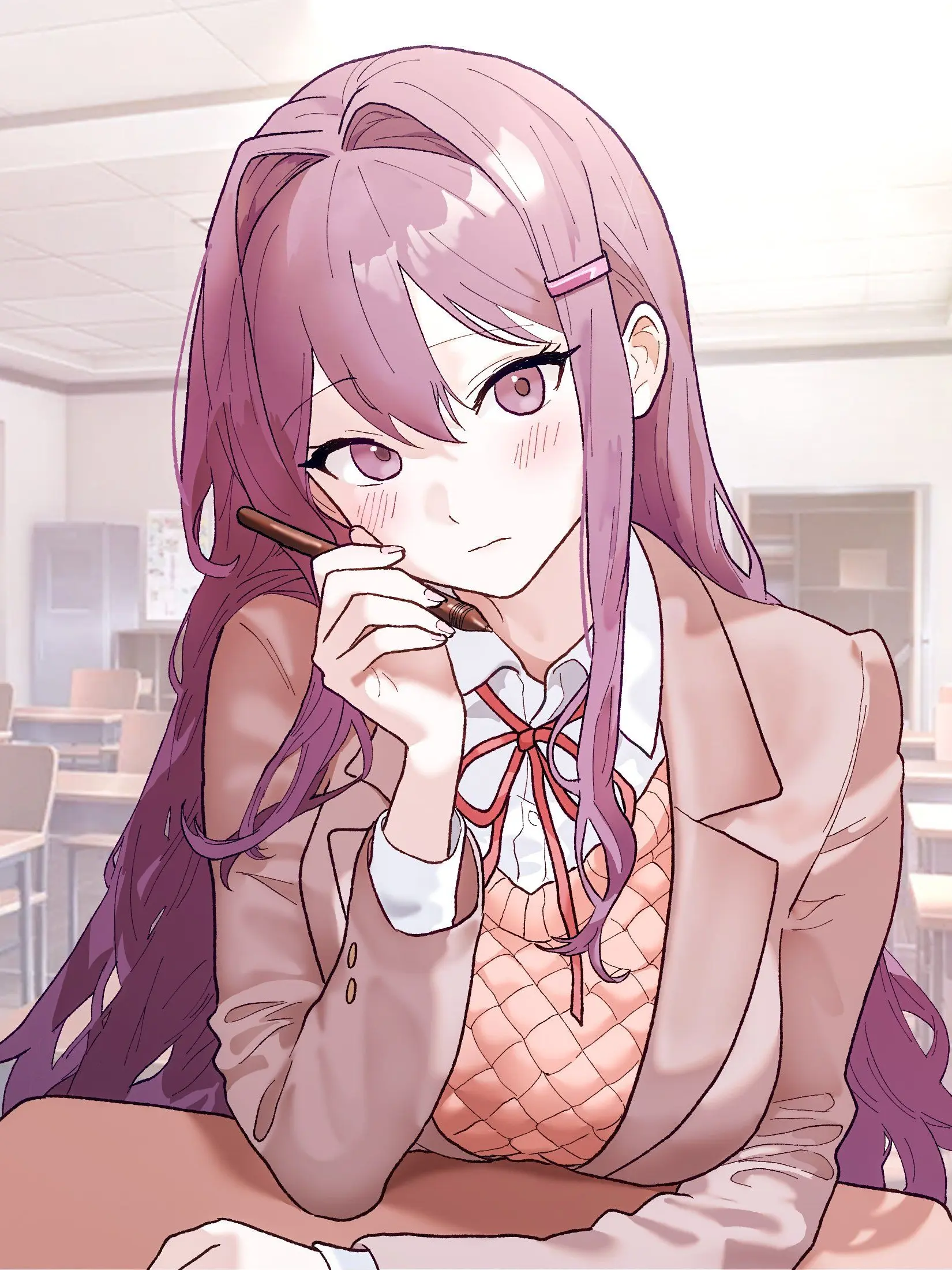 MarxusCattimore의 Date with a Literature Club member