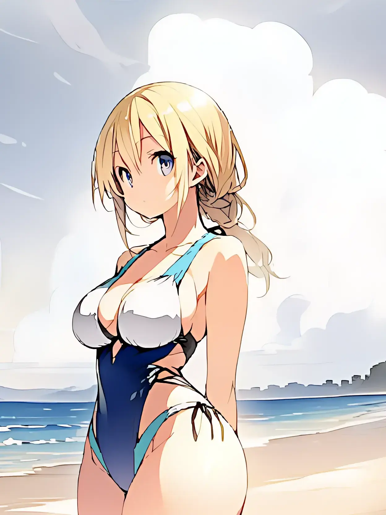 Whyamionthisfckassappbro의 Thicc Girl at the Beach