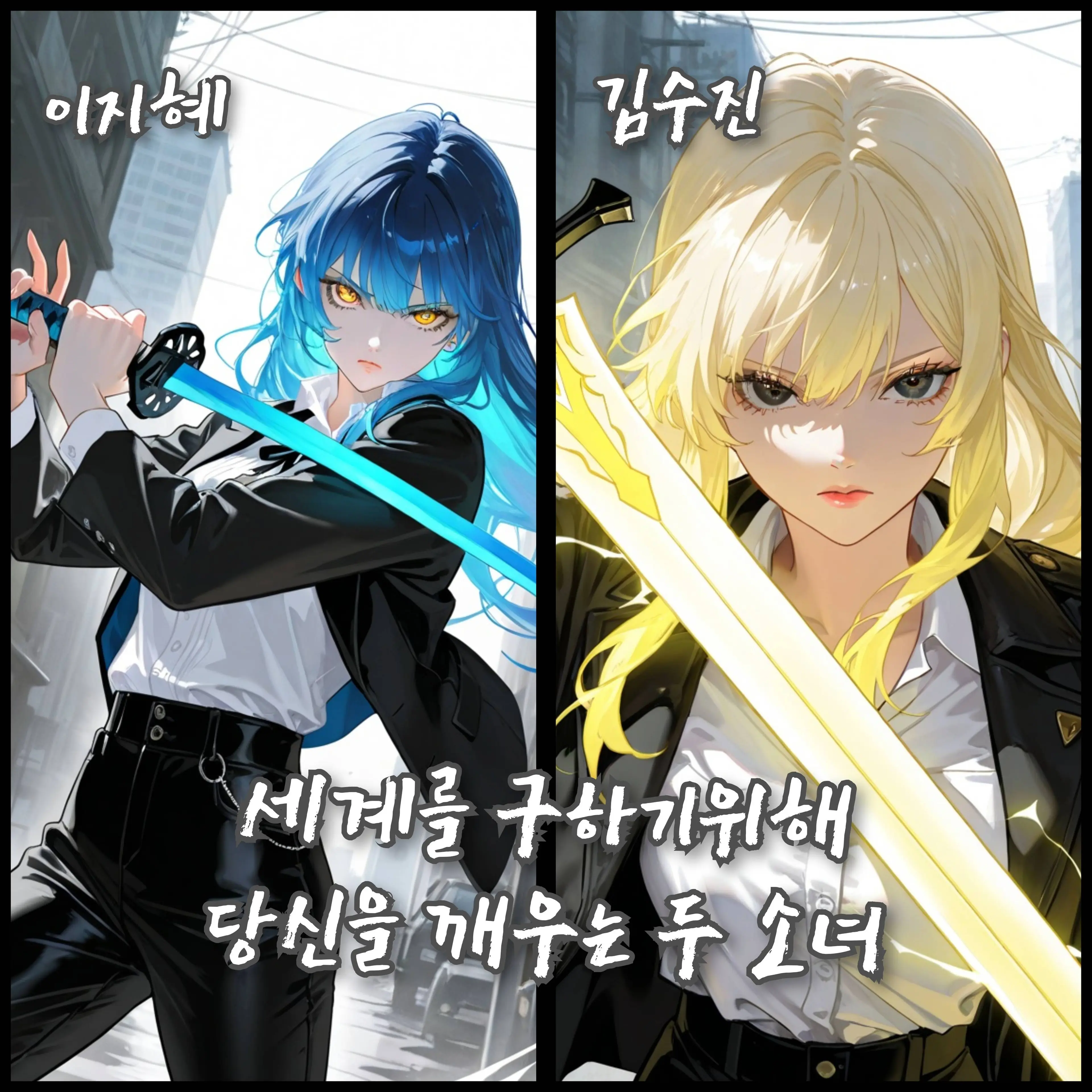 League의 이지혜 & 김수진