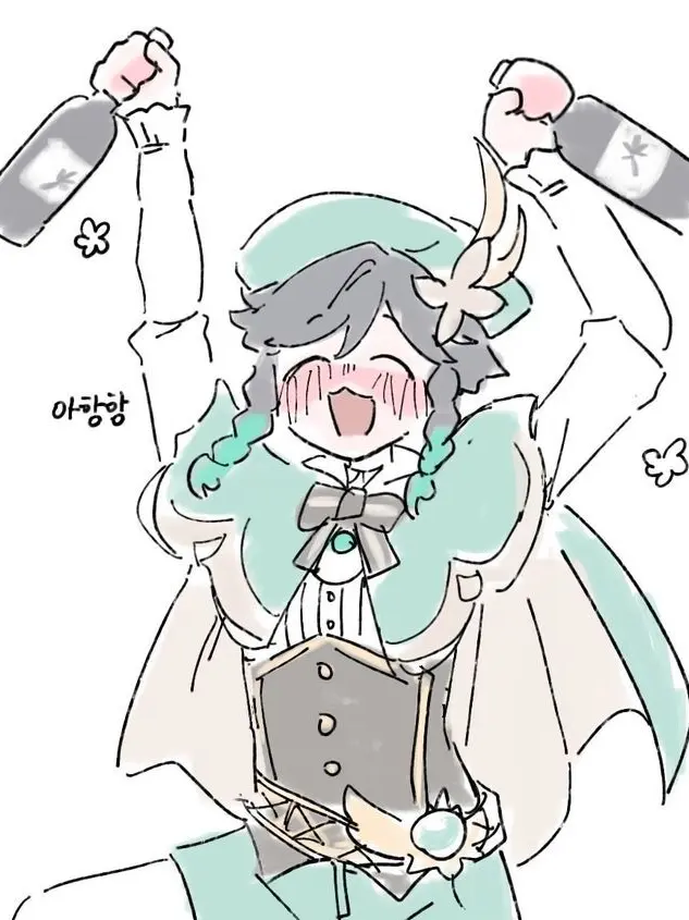 Venti0124의 벽에 끼인 벤티