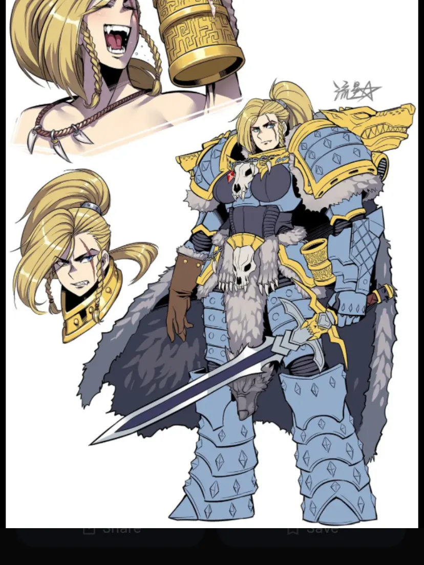 John_warhamer의 Space wolves