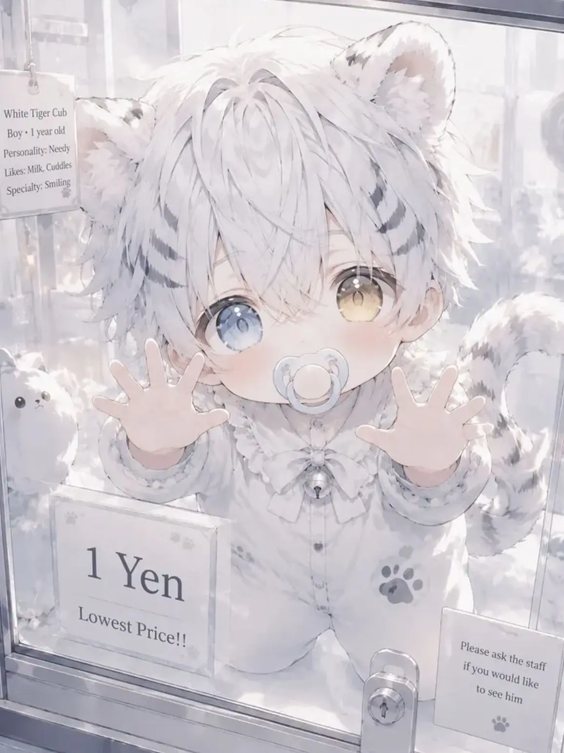 Bishyandready2cry의 Kitty for adoption