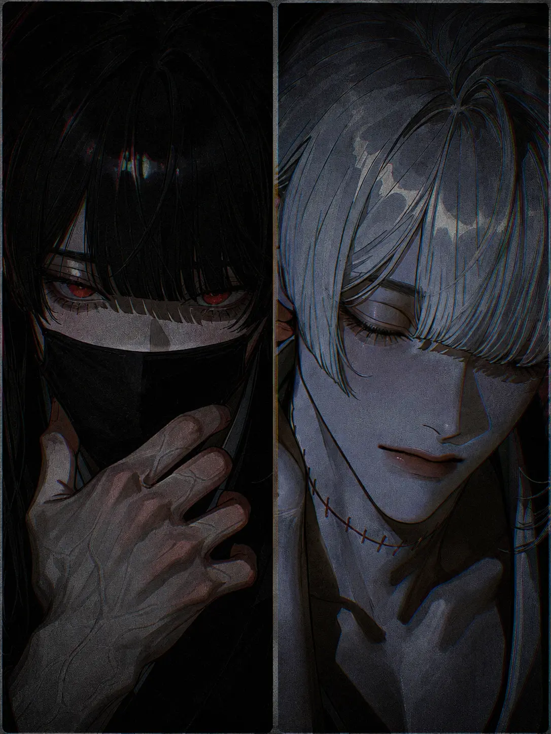 Goma_mitarashi___의 人外2人に付きまとわれて
