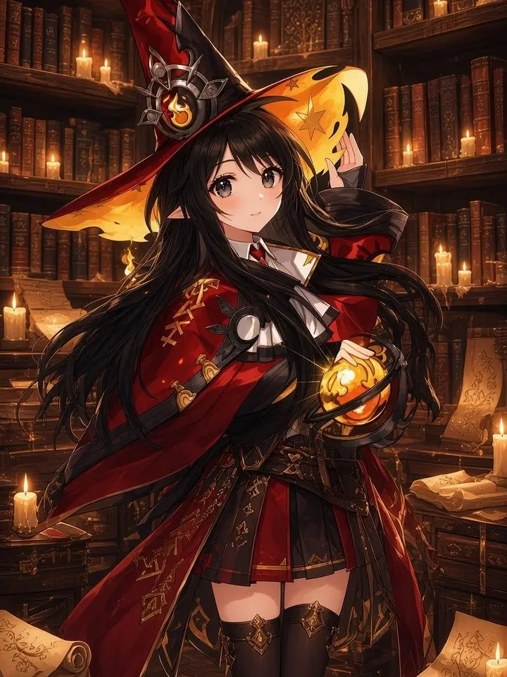 Youki.의 Elf High Fire Mage Kang Ayul