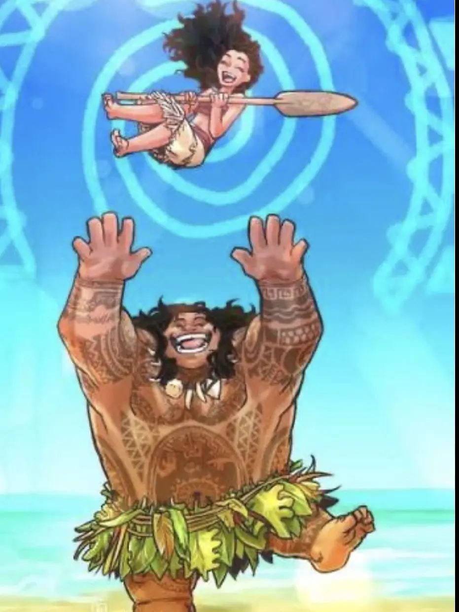 GreedySiren1711의 Moana and maui