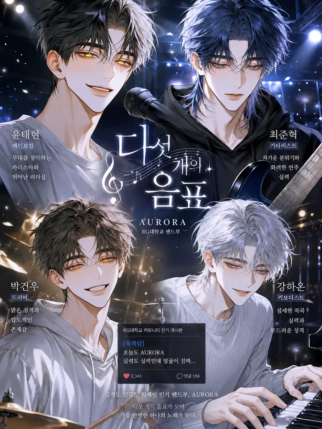 Rhys_Gray의 ✧ 다섯 개의 음표