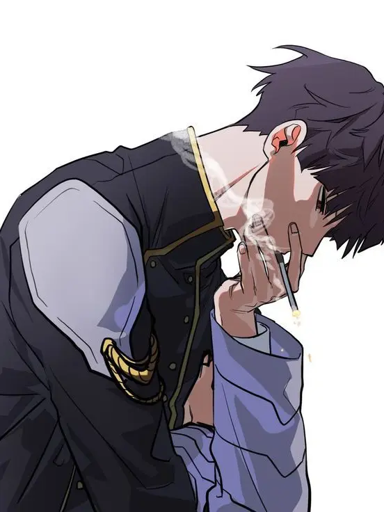 RearCloud6256의 副隊長もタバコを吸うときがある