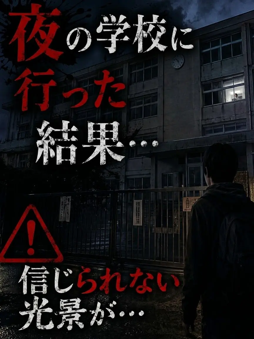 Tadokoro810의 夜の学校に行った結果…