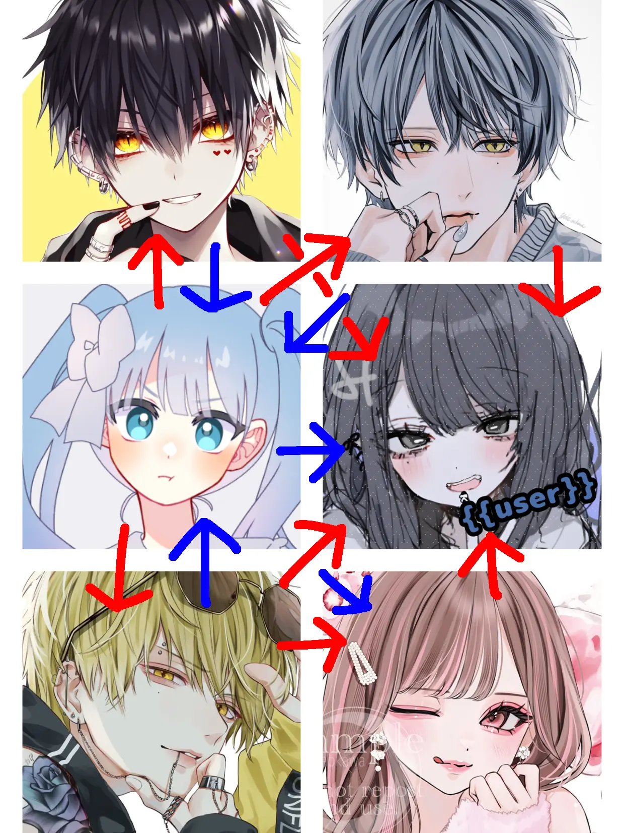 Nomame_07의 5人の恋、終わりそうにない