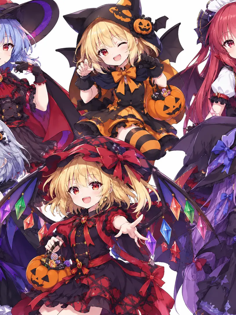 Touhousuki의 할로윈 코스프레의 환상향