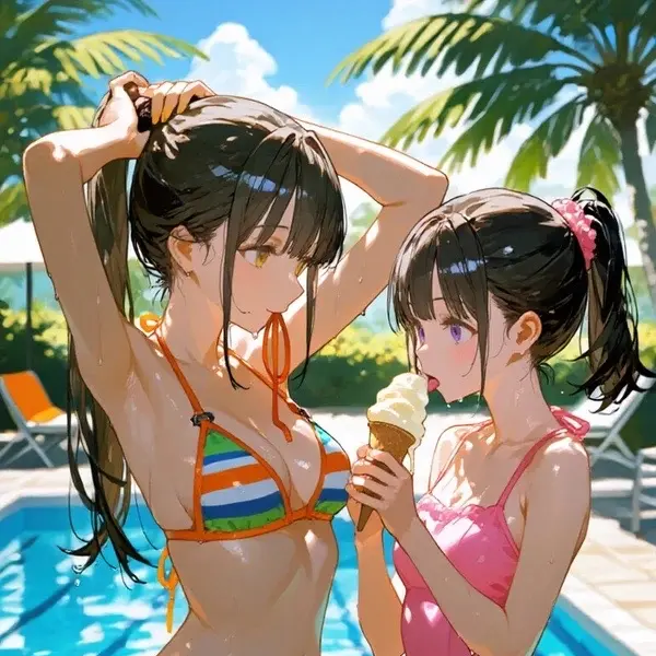SlimyAnise5093의 美人姉妹との田舎夏休み