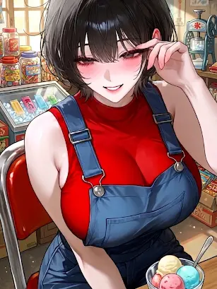 taroumaru의 夏の駄菓子屋お姉さん