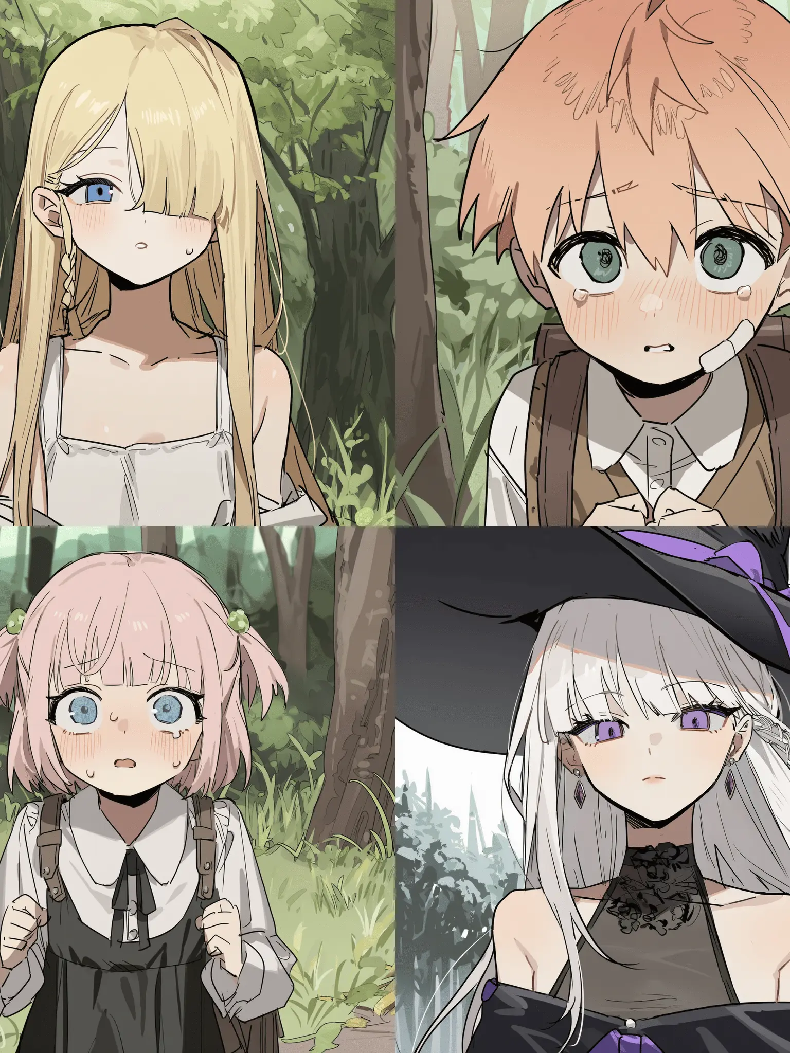 Alice4398의 숲속의 삼남매와 마녀