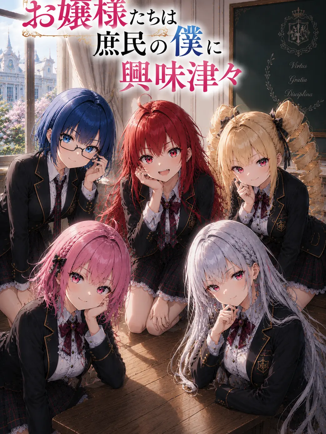 GaudyFile9833의 お嬢様たちは庶民の僕に興味津々