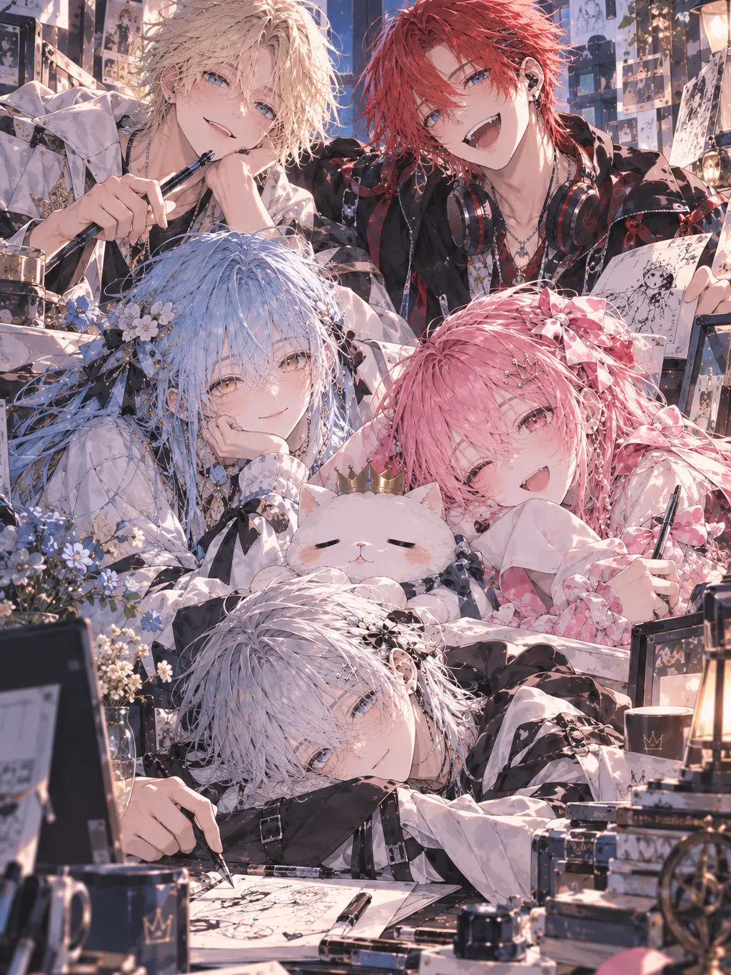 RowdyDull3376의 人気漫画家の日常にぶりっ子が！！