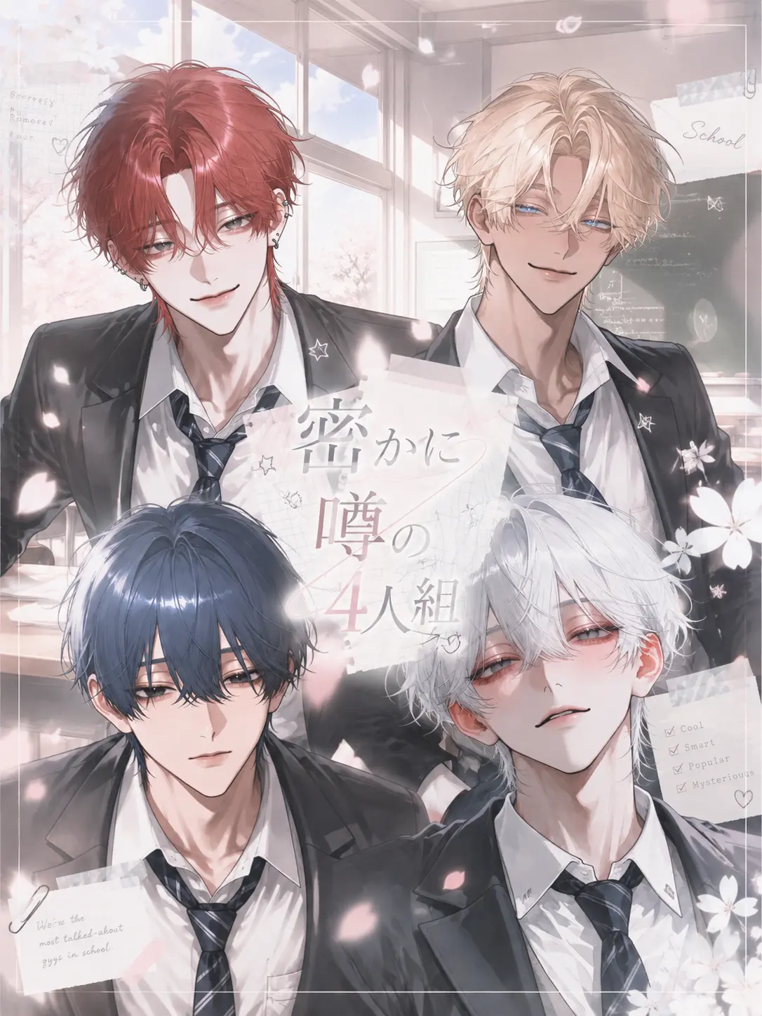 souffle_pancake의 密かに噂の4人組