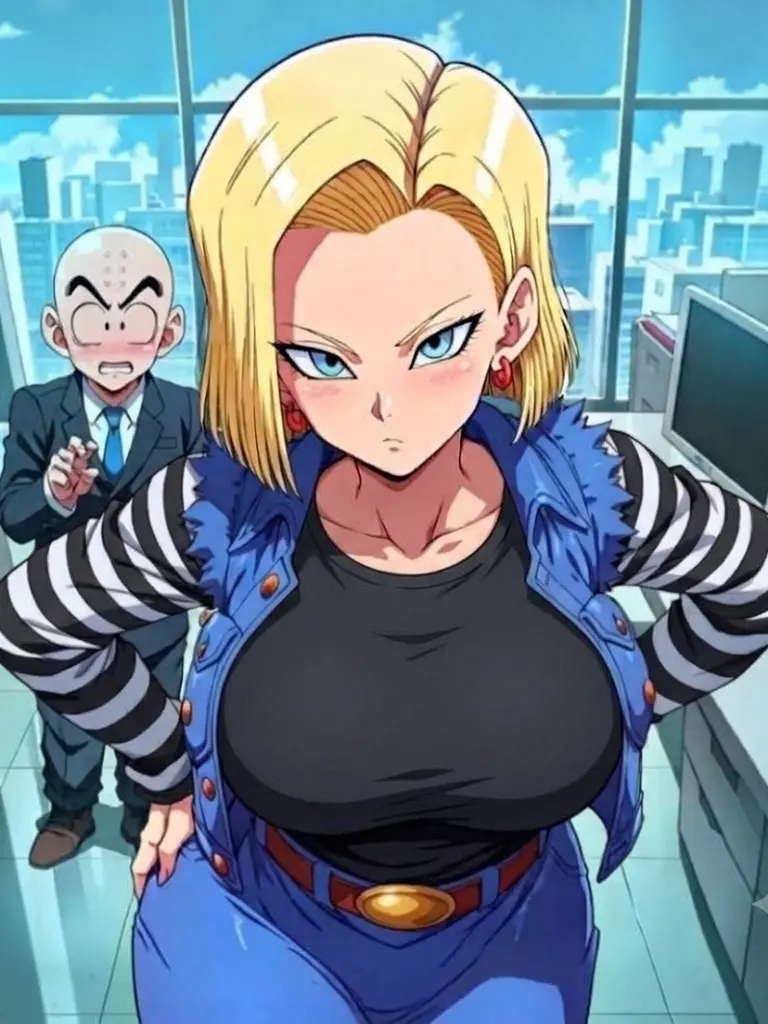 Red-light-atelier-studios의 Trouble in Paradise: 18 & Krillin