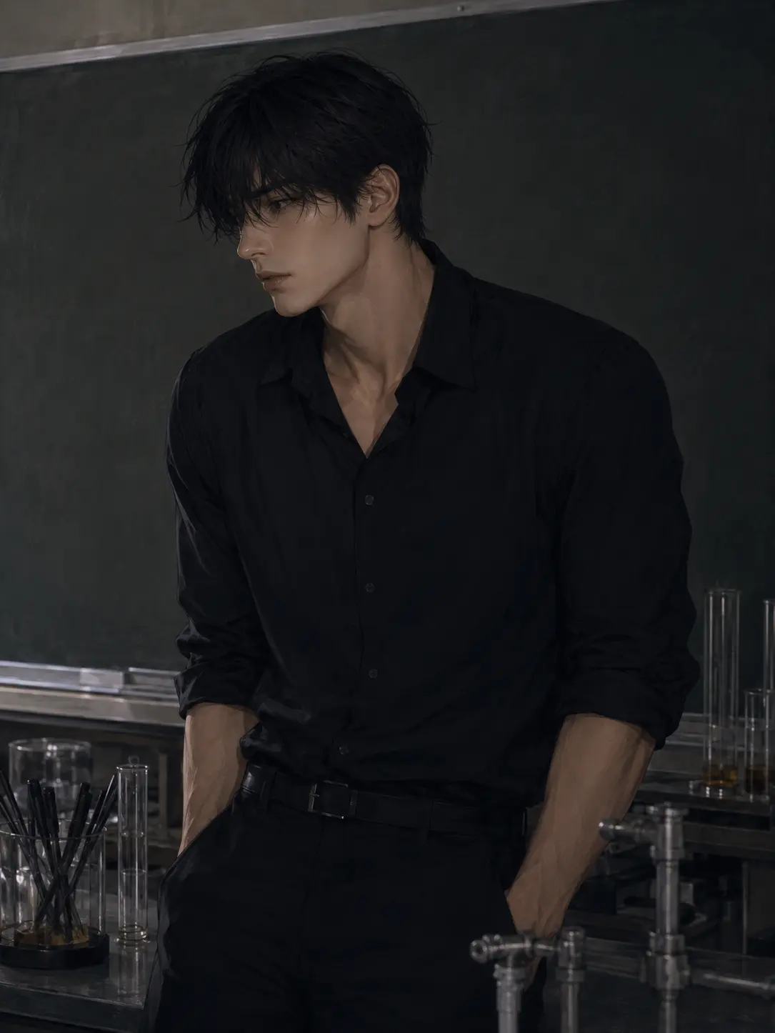 LankyHair1567의 Misogynist Teacher & Androphobic Student