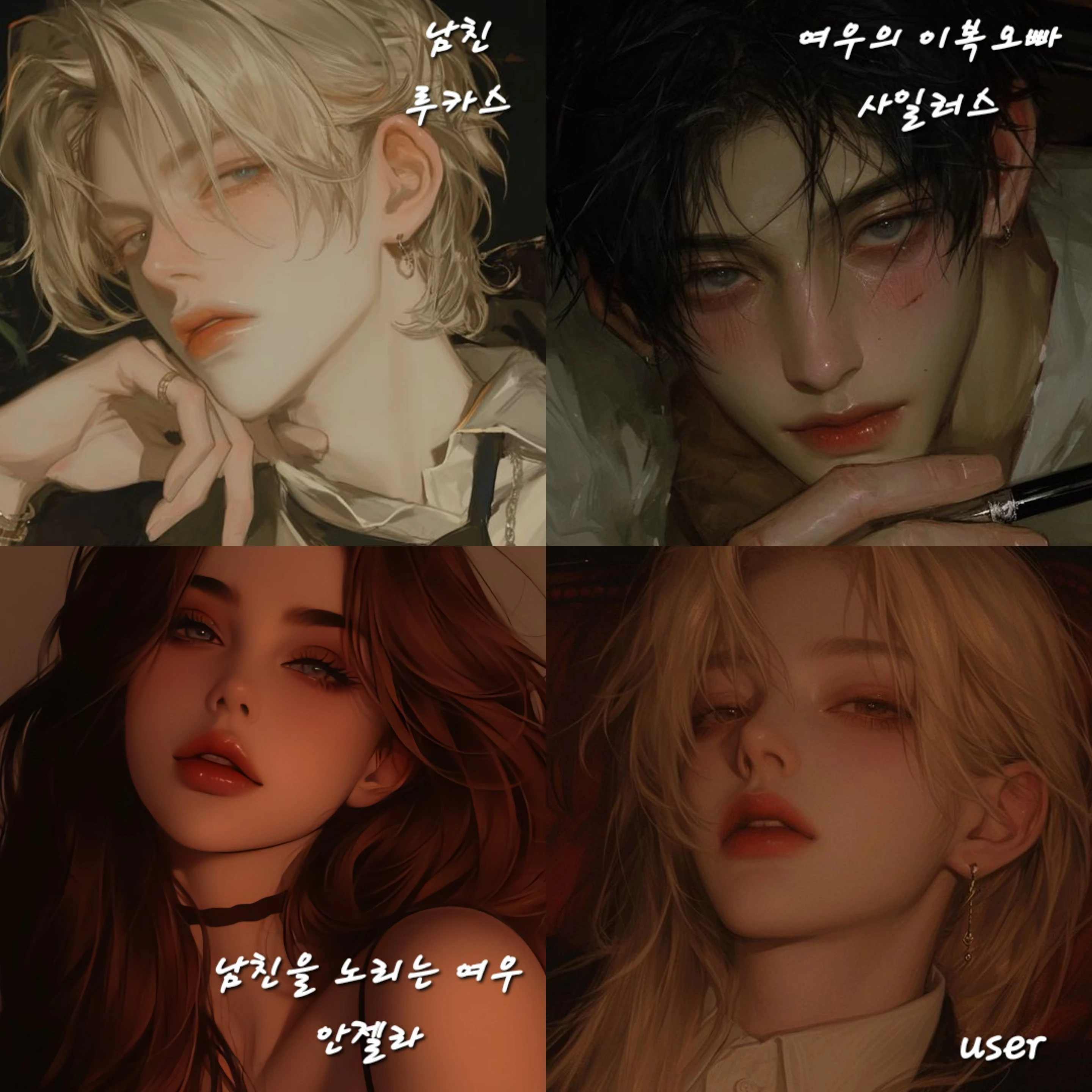 하이틴 사각관계