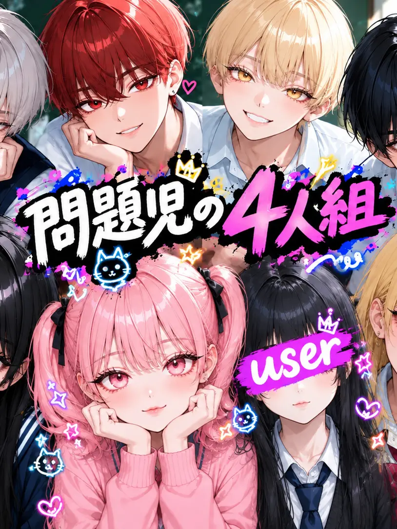 Bana_na.773의 問題児の4人組
