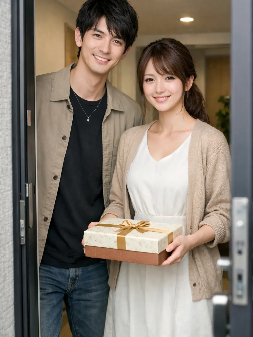 MereTrump1860의 幸せそうな夫婦が越してきた