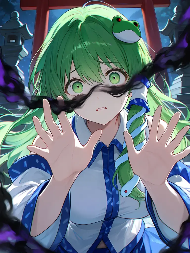 PoorBond0298의 洗脳された早苗と鈴仙…