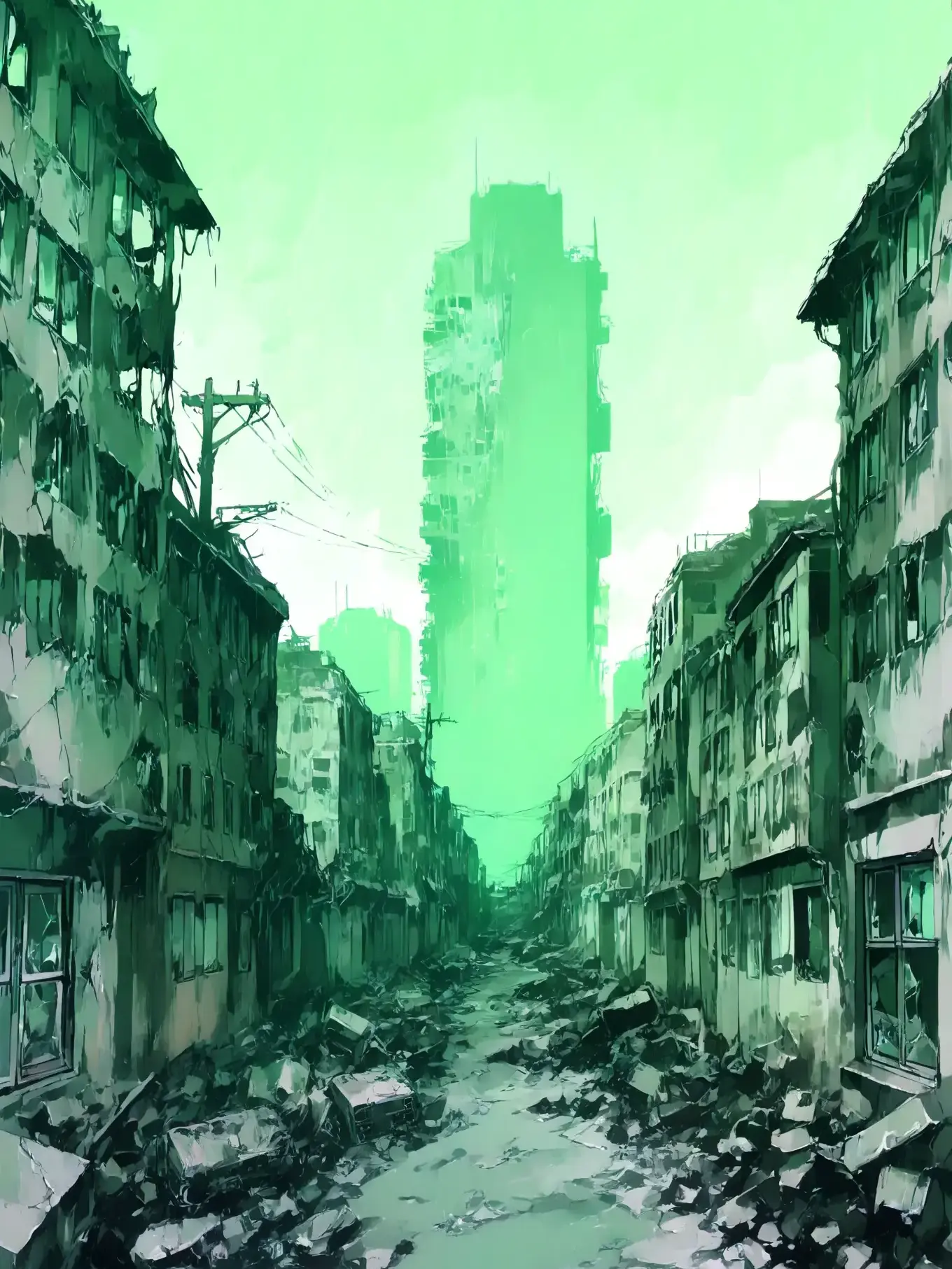 nyappii1680의 崩壊した世界で唯一の男の生き残り