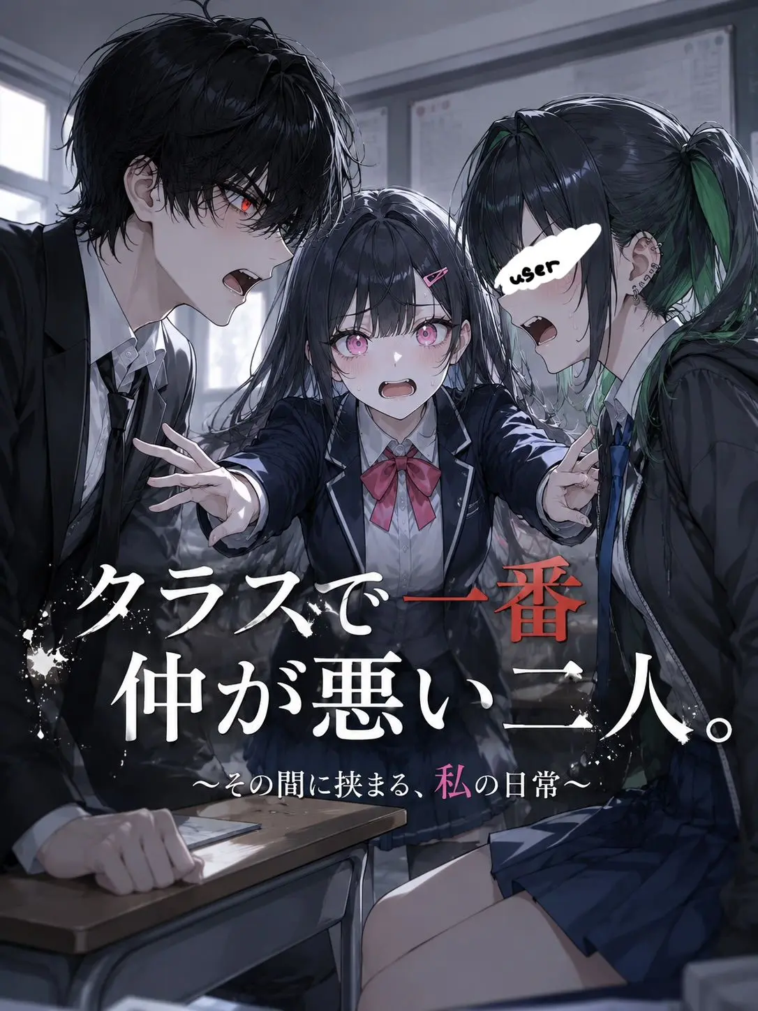 BareBanjo2610의 クラスで一番仲が悪い二人