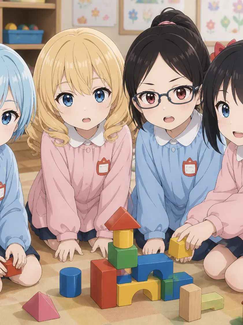 SpikyFocus8219의 幼稚園ハーレム