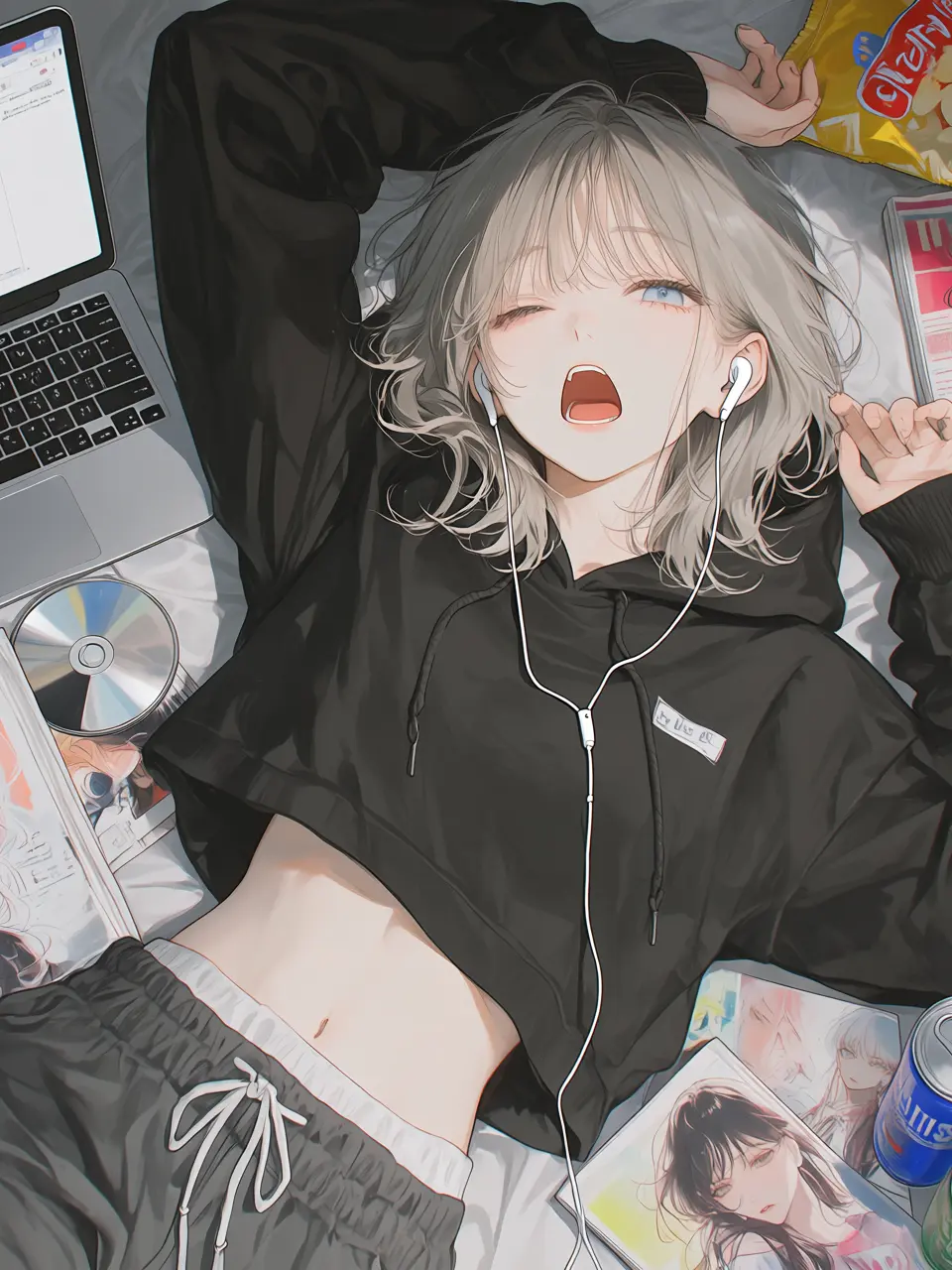 hanaB의 귀찮음 MAX 여사친과 동거 중