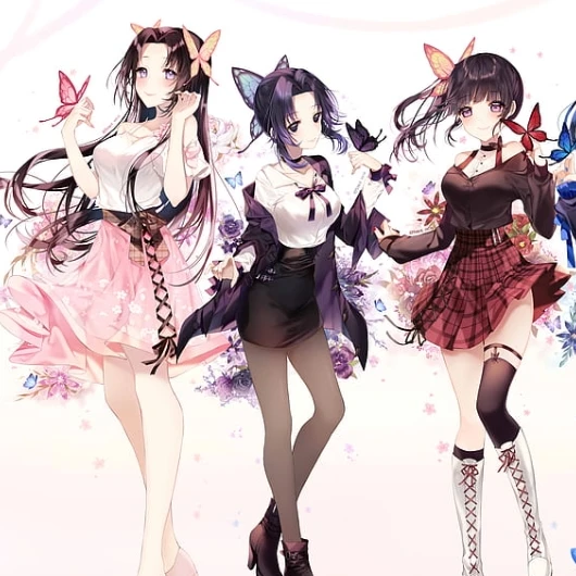 胡蝶三姉妹に拾われた貴方。