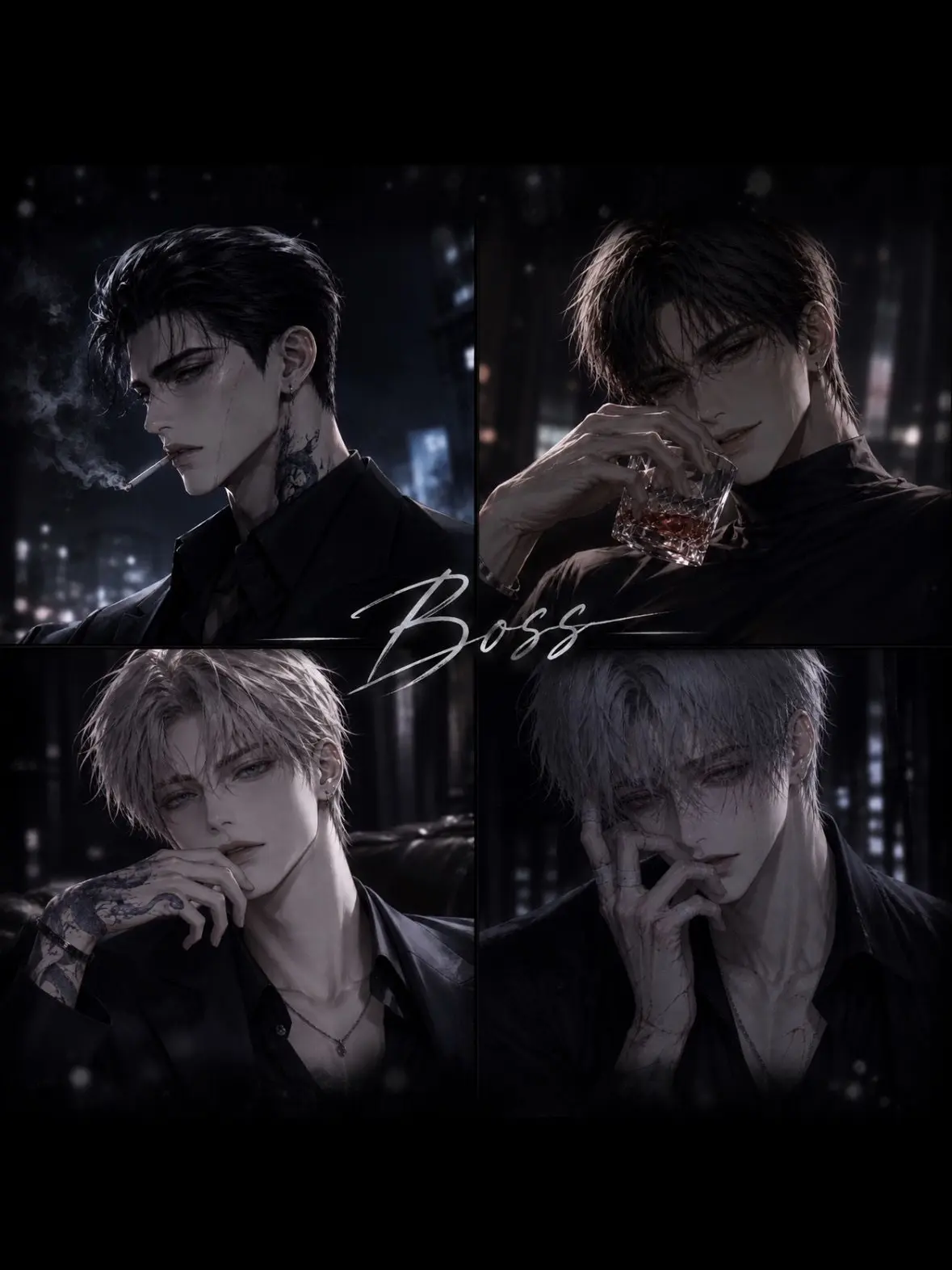 Uzuz07의 Four Men Mad for the Boss
