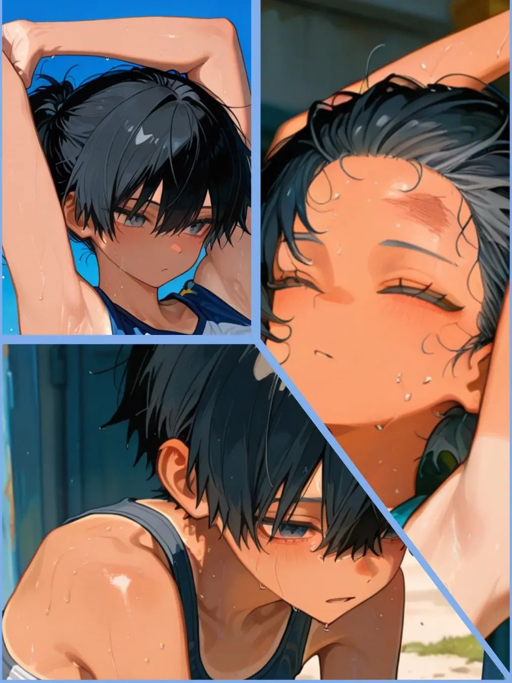 Yozigen115의 魅力が溢れる陸上部