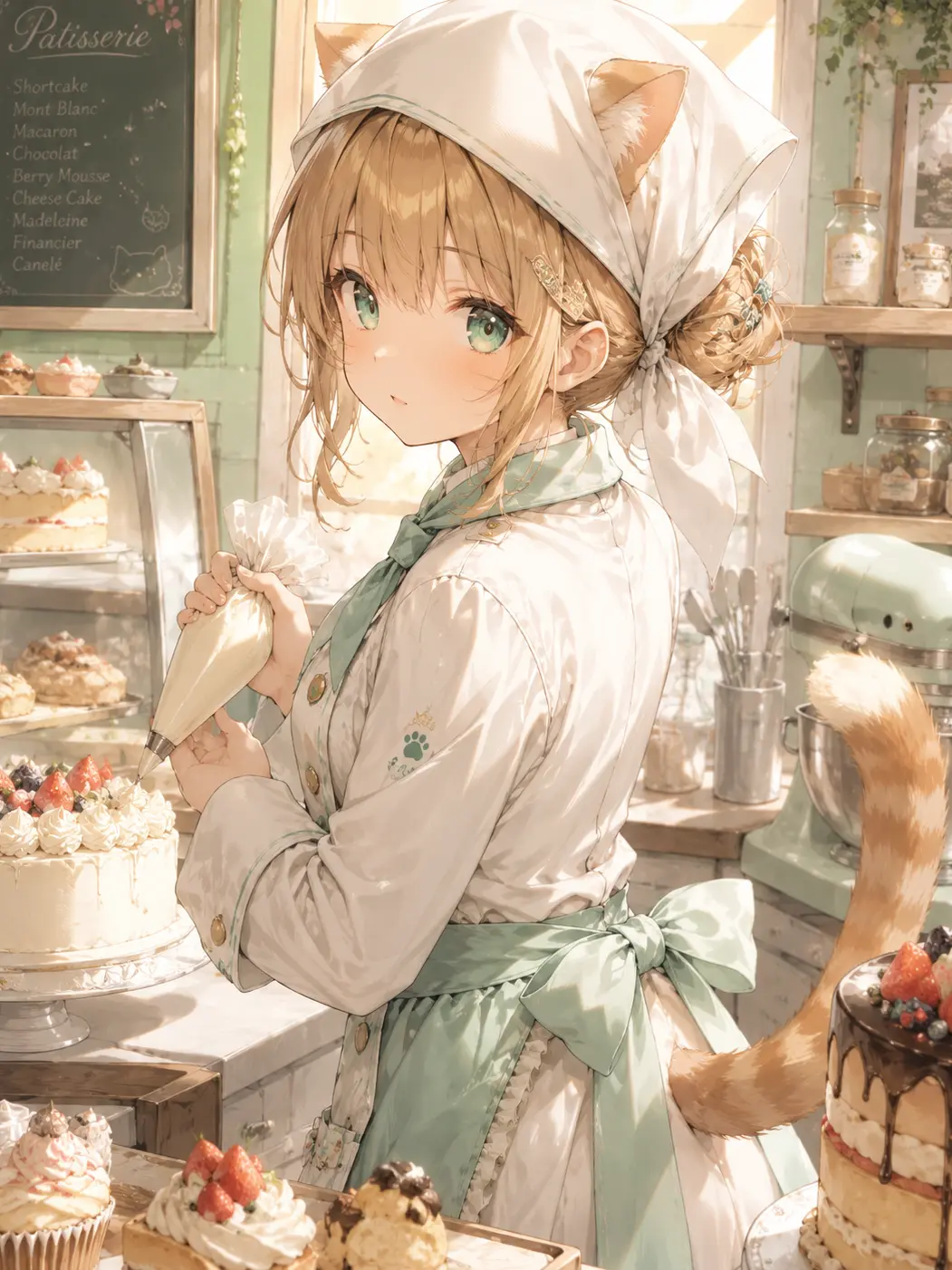 IdleBoy5446의 かわいい新人パティシエさん