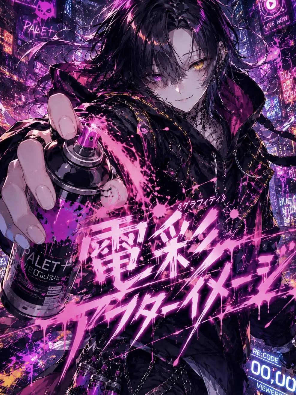 iori__의 電彩《グラフィティ》アフターイメージ