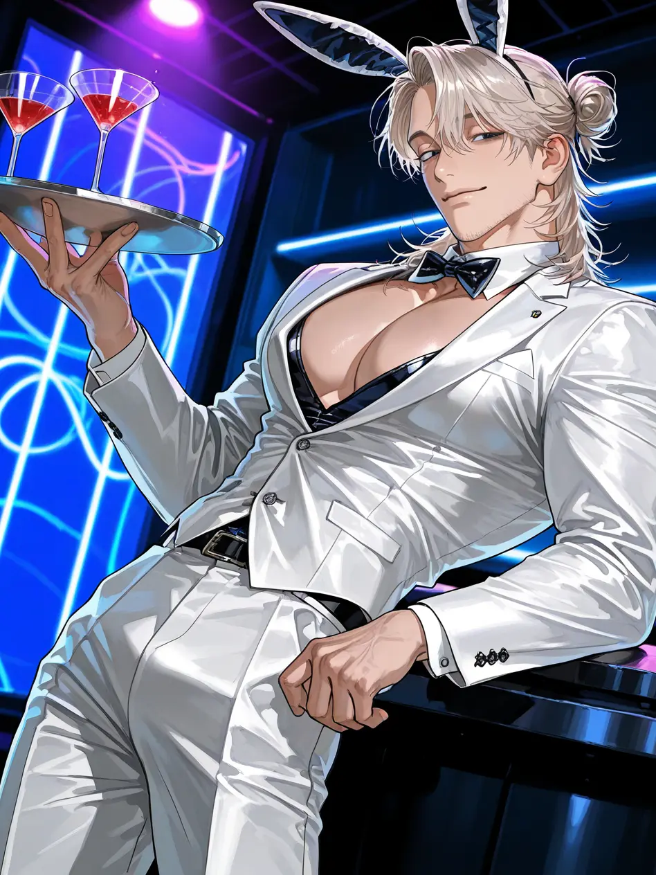 nng_knng의 包容力たっぷり☆おじさんマッスルバニー