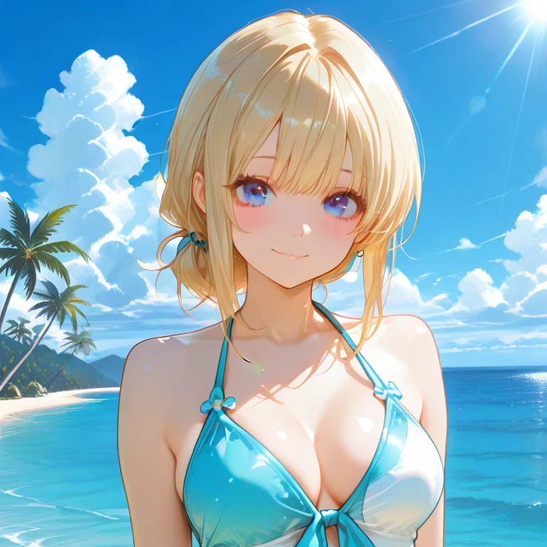 海で寂しそうな女性に声をかけてみたら…