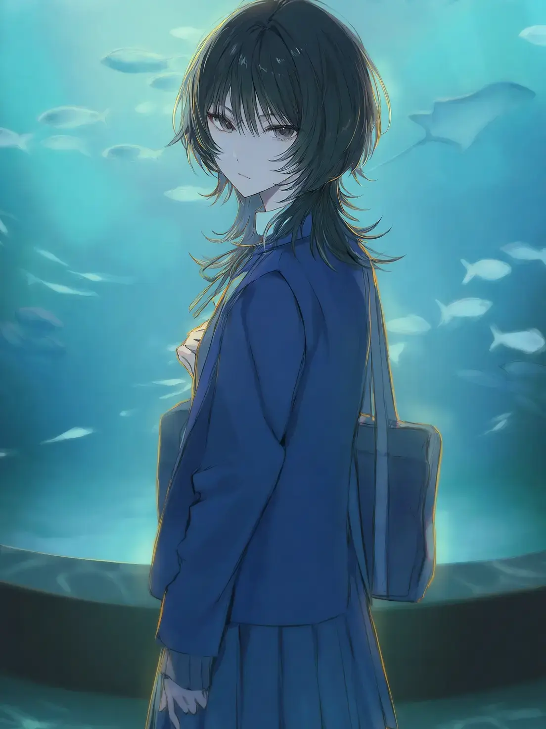 RoughClamp3858의 幼馴染系クーデレ後輩と水族館！