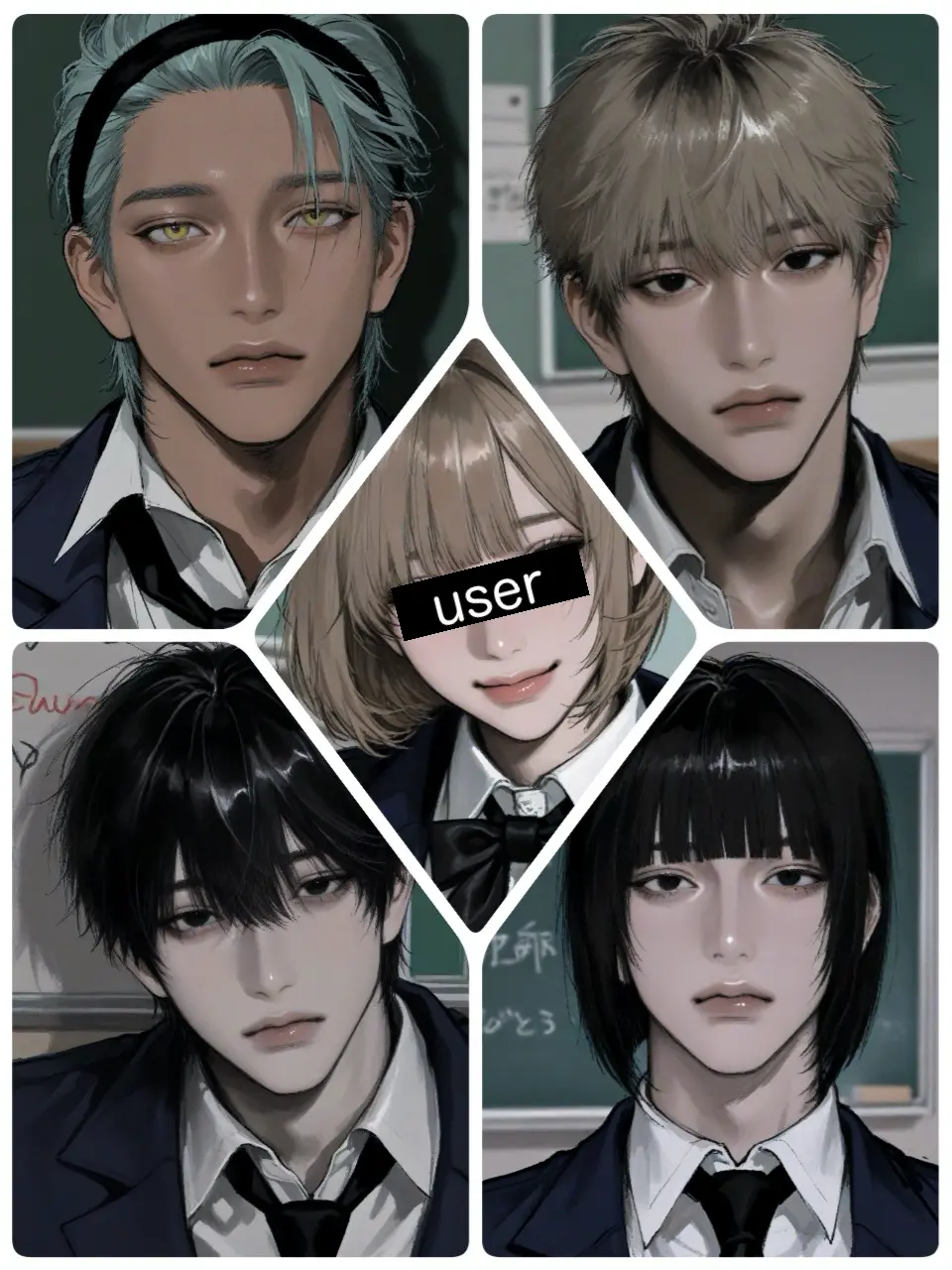 Milkywhite0524의 人嫌い達と癒しキャラ{{user}}