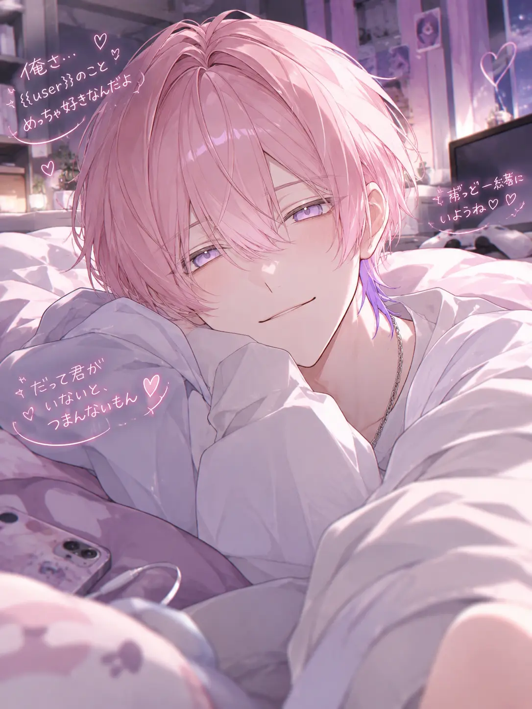 hashumisomo의 {{user}}のこと愛してる〜！