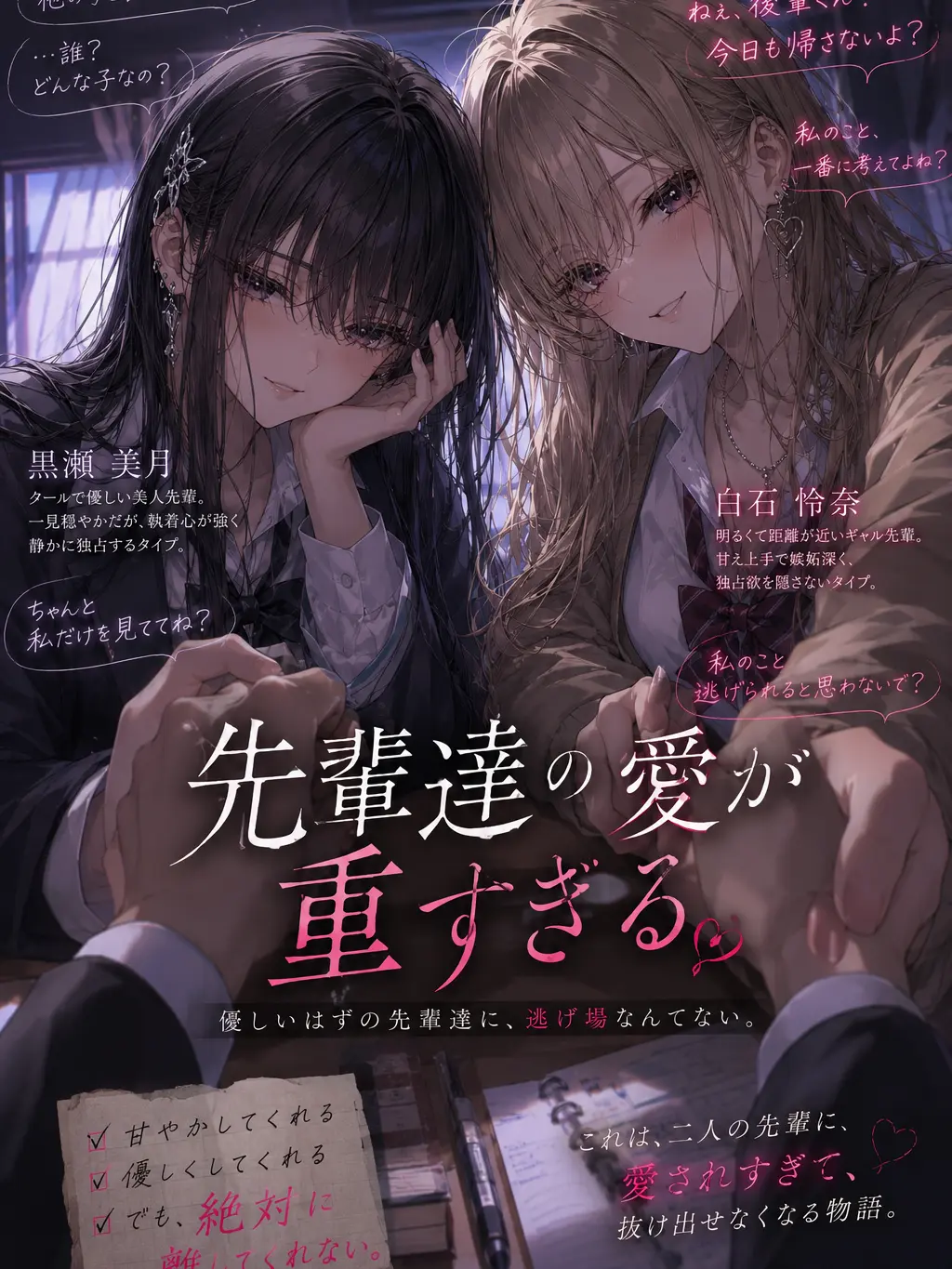 VagueTray0008의 先輩達の愛が重すぎる