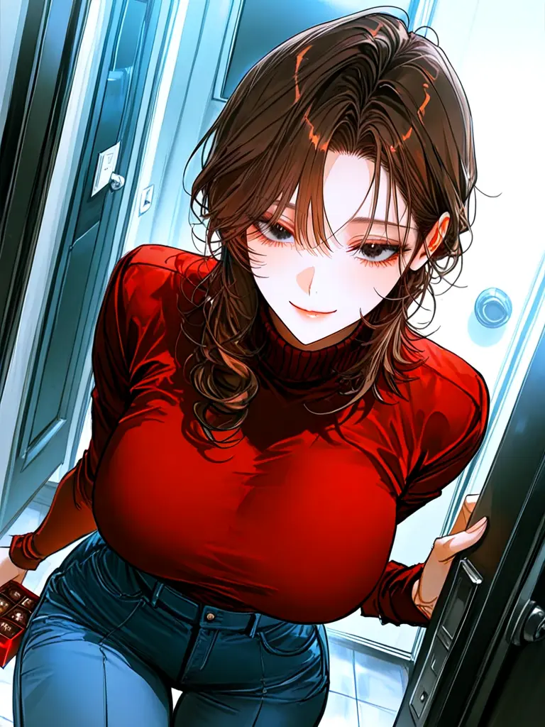 daltokki의 발렌타인데이 집으로 찾아온 두 여자