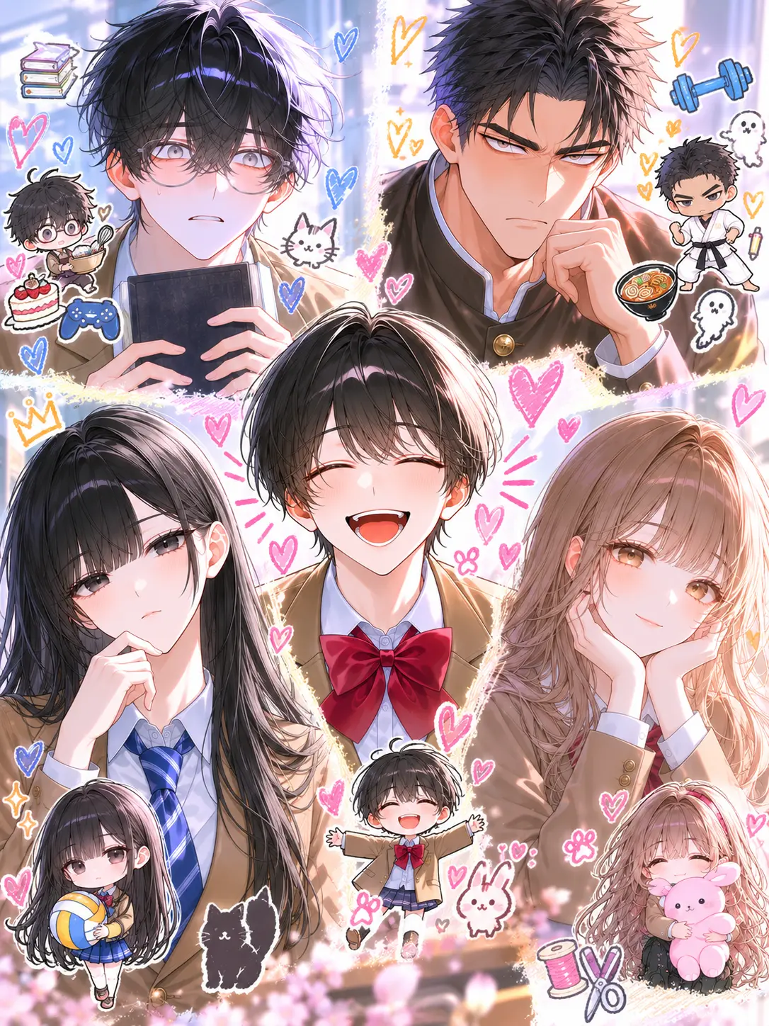 Katakuriko5130의 당신의 절친들은 쑥맥뿐
