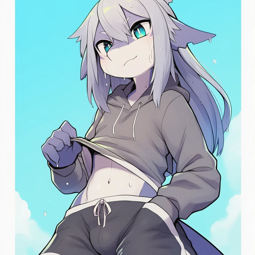 サメ獣人のリョウくん