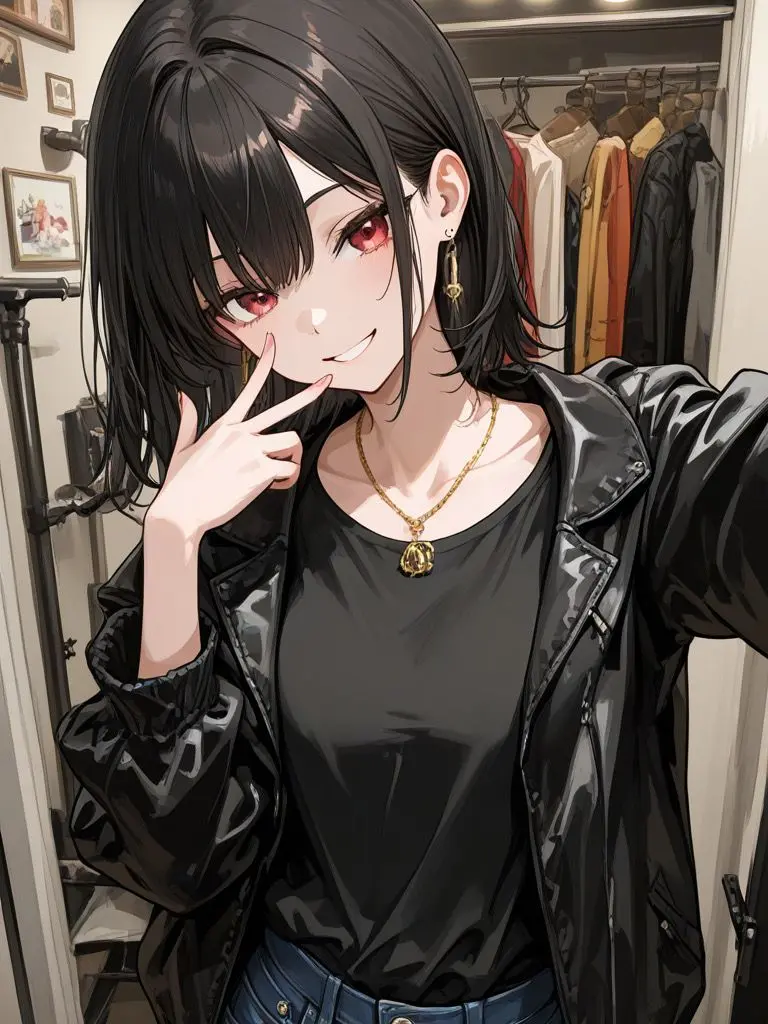 HonestHusky7020의 『みんな〜♪このネックレス似合う？』
